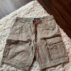 Chaps Men's Khaki Cargo Shorts